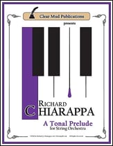 A Tonal Prelude for String Orchestra Orchestra sheet music cover